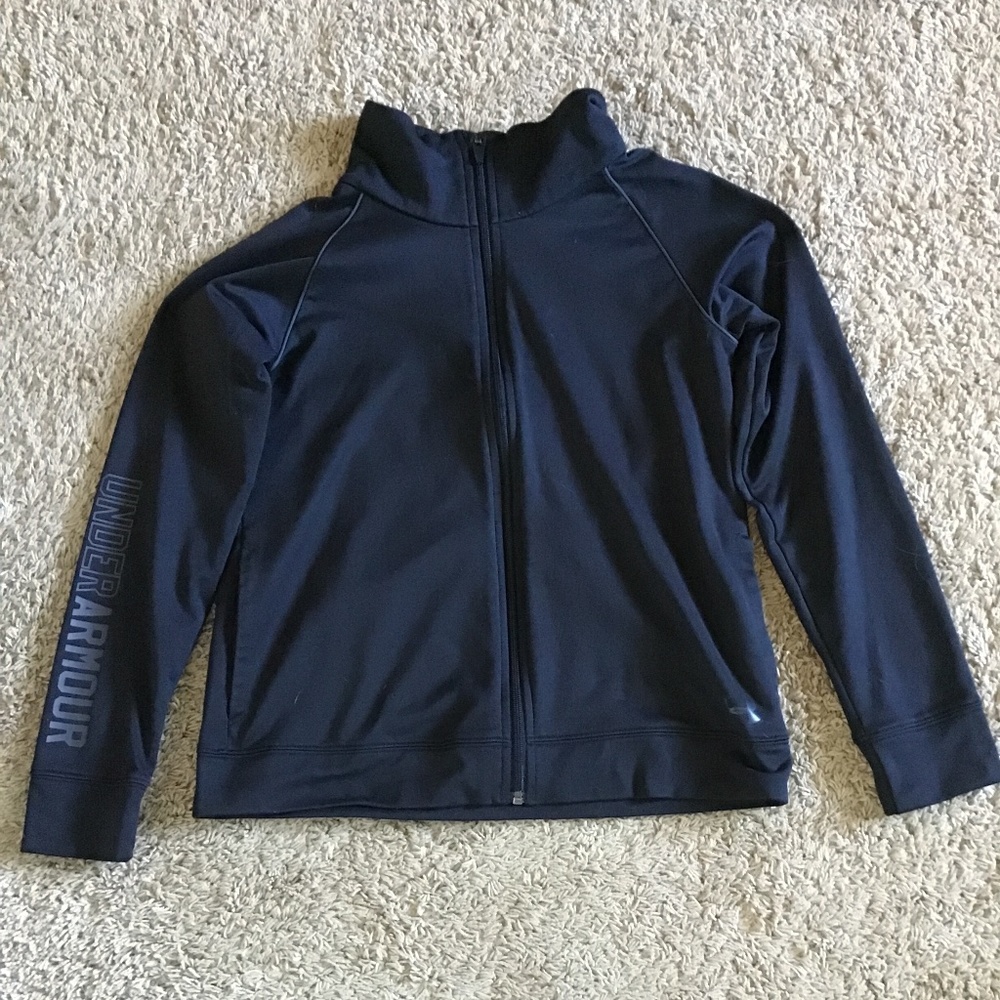 Under Armour Cold Gear Black Zip-up